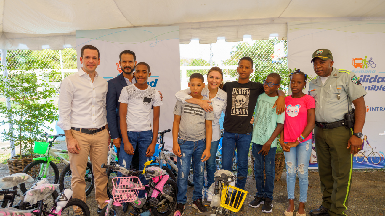 INTRANT realiza “Una Mañana Peatonal” con niños de Aldeas SOS y Colegio San Mauricio