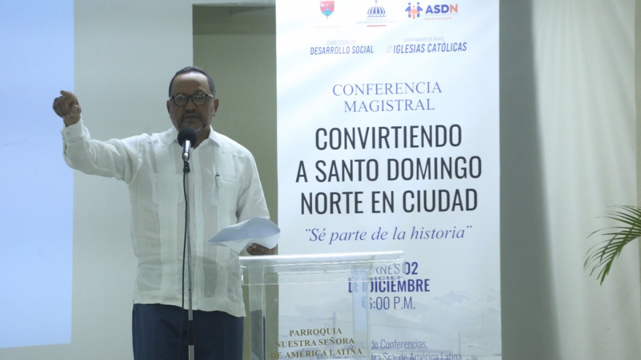 Consultor jurídico resalta proyección de ciudad de Santo Domingo Norte