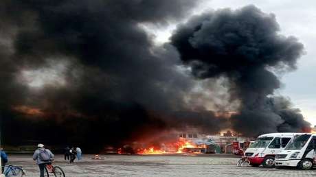 Se registra una explosión en un depósito de combustible en el estado mexicano de Puebla