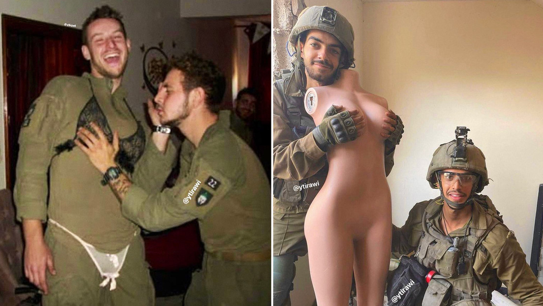 Soldados israelíes juegan con lencería de mujeres palestinas y suben las fotos a la Red