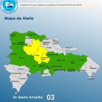 COE coloca 19 provincias en alerta por lluvias
