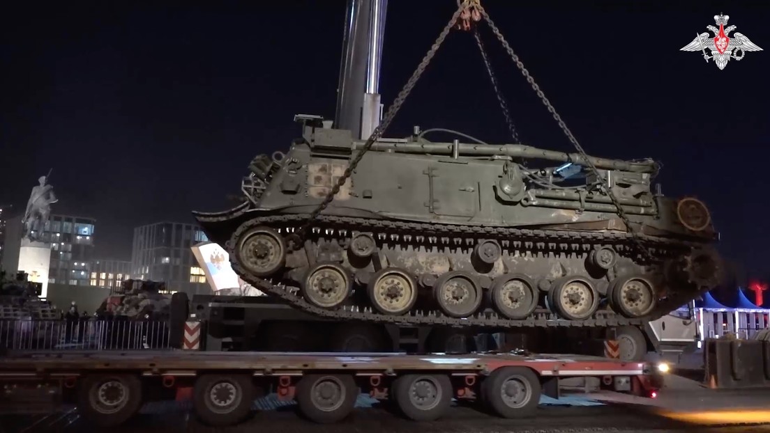 Un ‘trofeo’ de las tropas rusas producido en EE.UU. llega a una exposición en Moscú