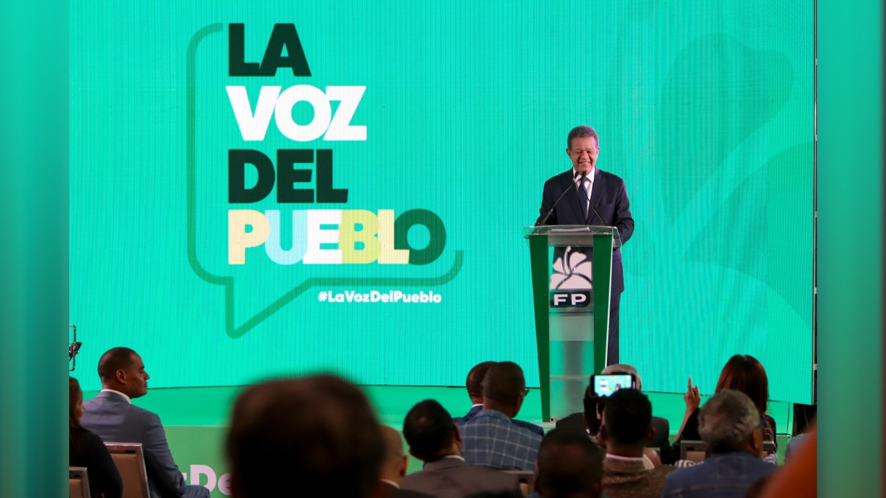 FP reitera convocatoria para el lunes en Santiago del encuentro de Leonel con la prensa