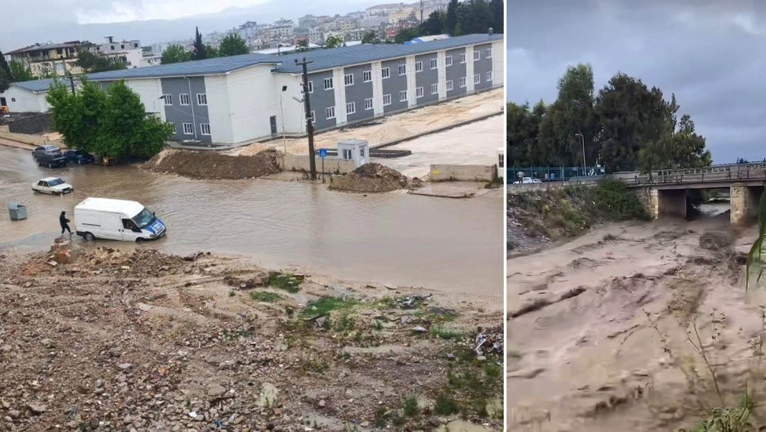 Calles convertidas en ríos: fuertes inundaciones azotan Turquía