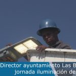 VIDEO: Ayuntamiento de Las Barías en Azua realiza jornada iluminación de calles