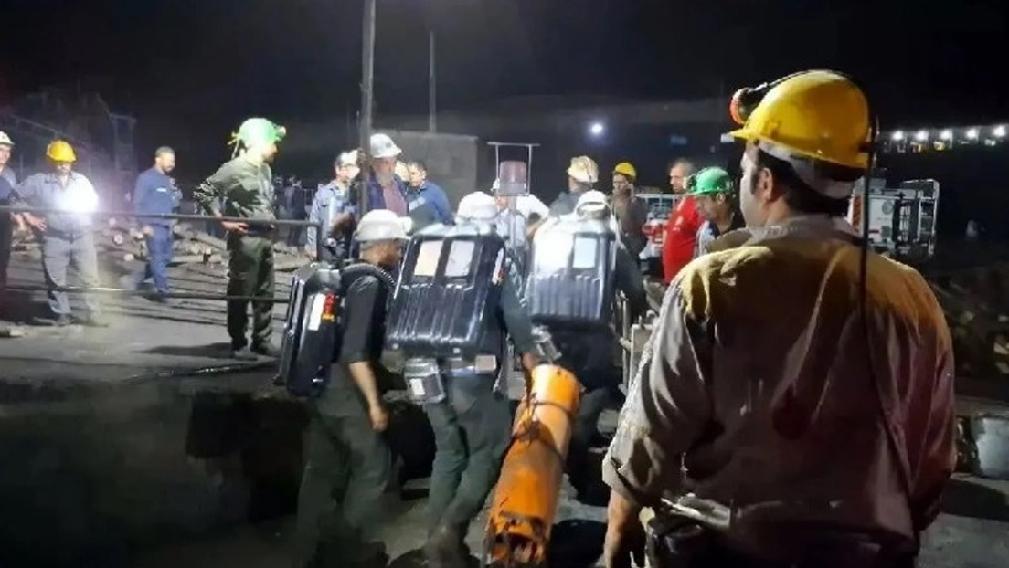 Al menos 51 muertos en una explosión en una mina de carbón en Irán