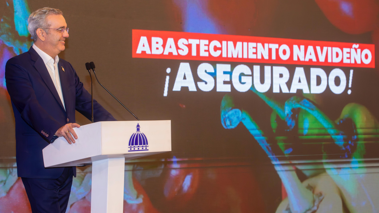 Presidente Abinader garantiza abastecimiento de alimentos navideños para festividades 2024