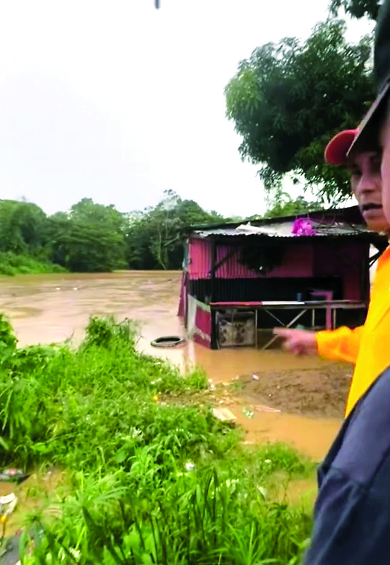 Lluvias provocan desbordes de ríos en La Altagracia