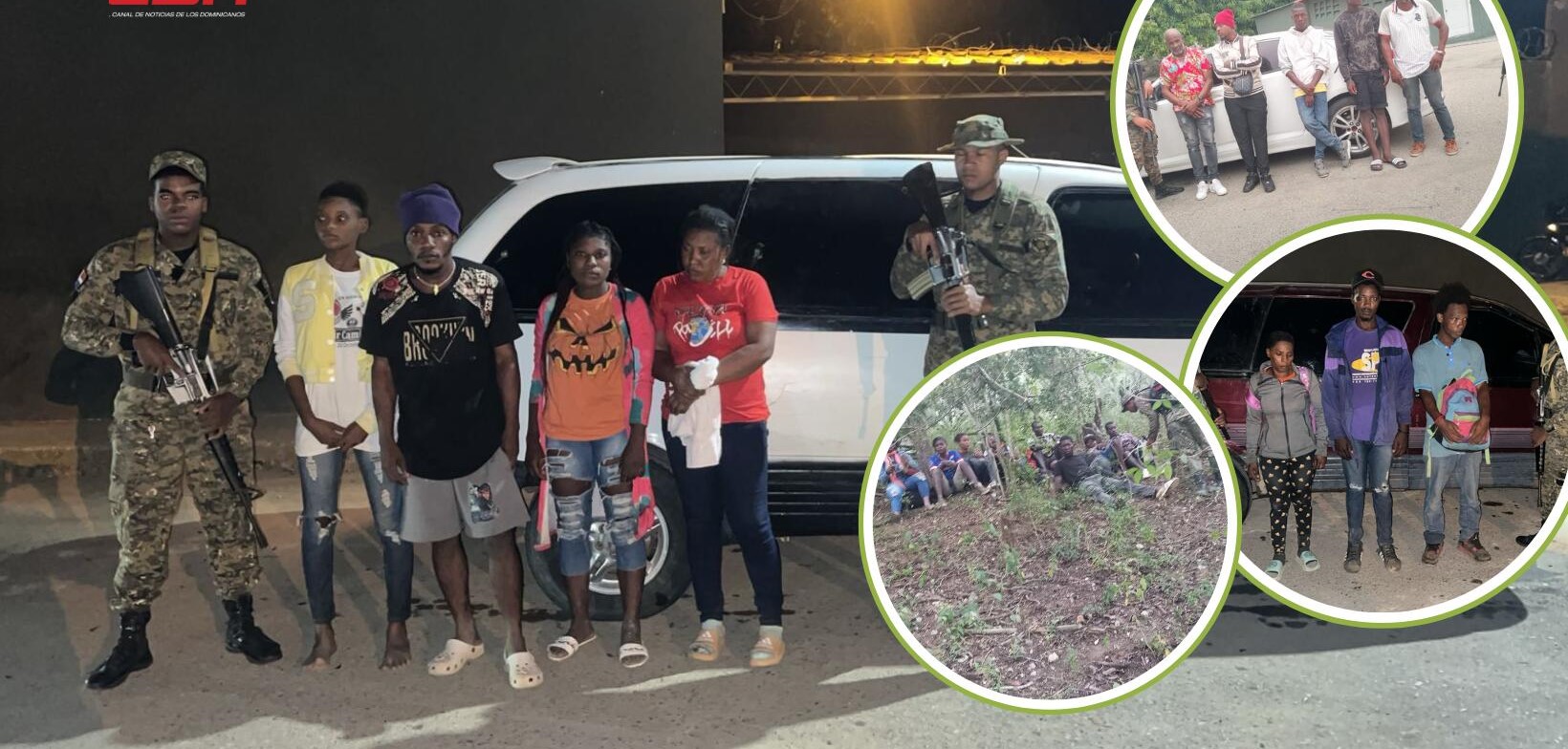 Ejército arresta a cuatro hombres, uno de ellos con 16 haitianos en un carro