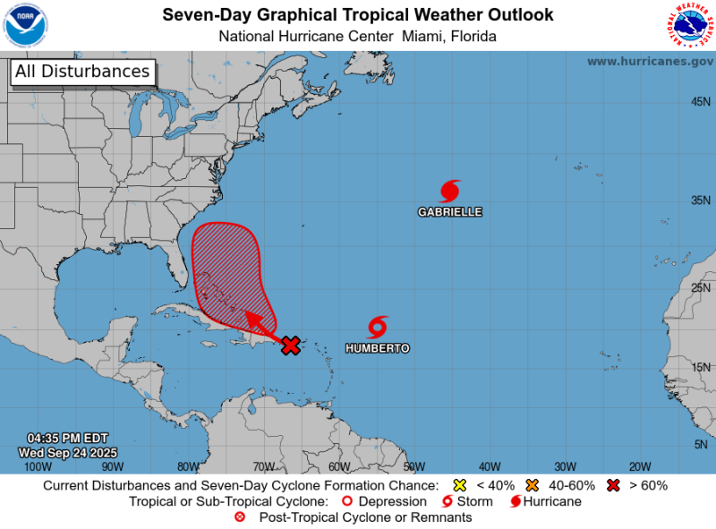 Se forma tormenta tropical Humberto