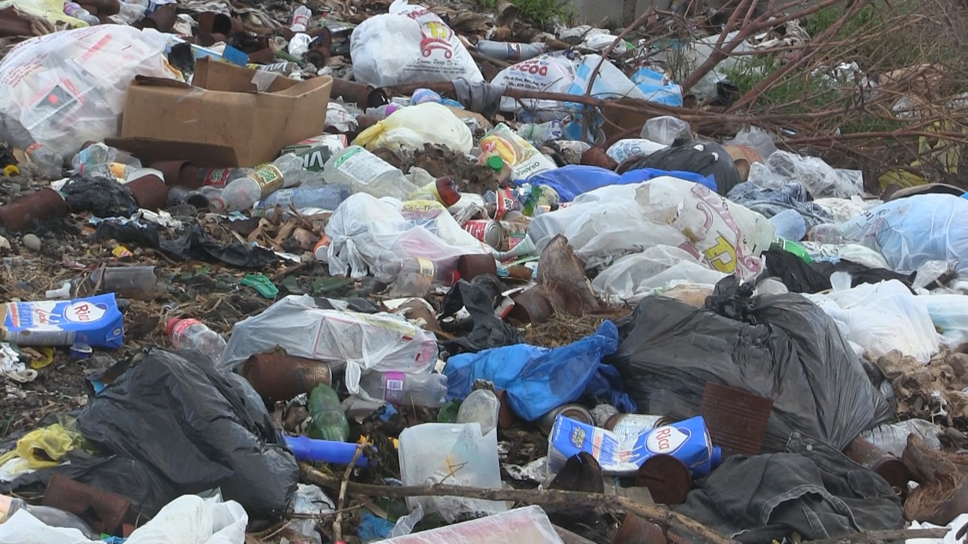 Basura arropa a Monte Grande en Azua: piden camión recolector