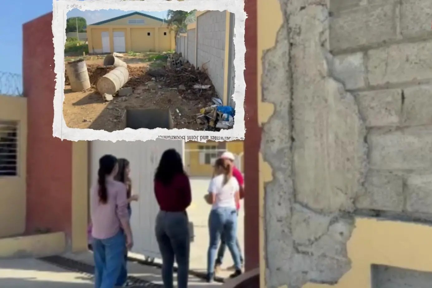 Denuncian pésimas condiciones en nuevo liceo de Las Guazumas, en Moca