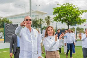 Presidente Abinader y alcaldesa Carolina Mejía inauguran Malecón Deportivo, que será desde ahora el punto de encuentro del deporte dominicano