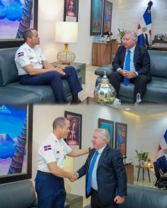 Director general PN y Embajador de Italia sostienen encuentro para fortalecer la cooperación en seguridad