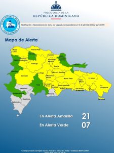 COE amplía niveles de alerta por posible aumento en las precipitaciones