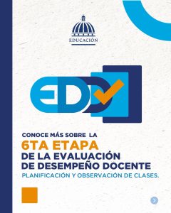 Minerd iniciará este jueves sexta de etapa de Evaluación Docente
