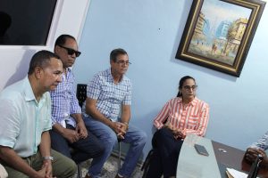 Senadora Lía Díaz y doctor Carlos Ramírez realizan visita de cortesía al Distrito Educativo 03-01 de Azua