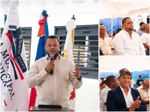 Liga Municipal Dominicana inaugura funeraria en Tábara Arriba, Azua