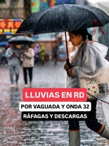 Vaguada y onda tropical mantendrán lluvias durante el fin de semana en República Dominicana, advierte Jean Suriel