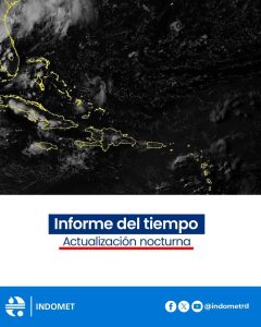 Indomet prevé pocas lluvias y aumento del polvo sahariano sobre República Dominicana
