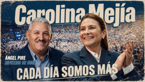 Diputado Ángel Pire Sánchez de Ocoa anuncia respaldo a Carolina Mejía