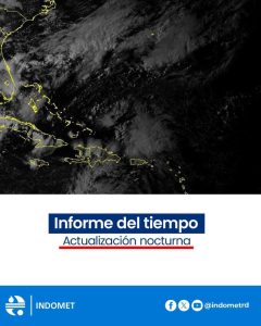 Vaguada provocará aguaceros, tormentas eléctricas y ráfagas de viento en varias provincias