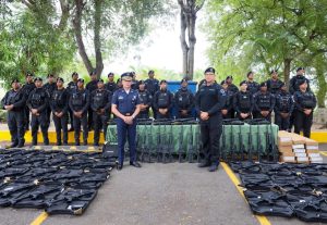 Policía Nacional incorpora armamento especializado para fortalecer unidades tácticas