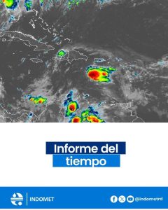 Onda tropical favorecerá lluvias, tormentas eléctricas y ráfagas de viento en varias zonas del país