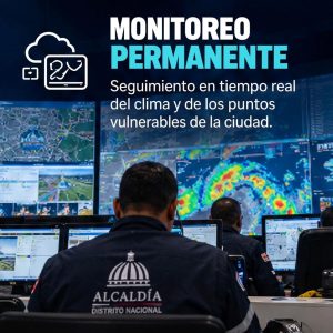 Alcaldía Distrito Nacional mantiene sesión permanente ante incidentes provocados por las lluvias